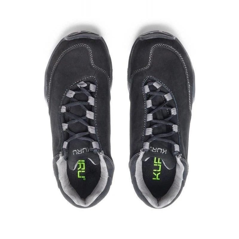 Kuru Chicane Mens 13 Black Nubuck Hiking Shoes Trail Sneakers Orthopedic pp